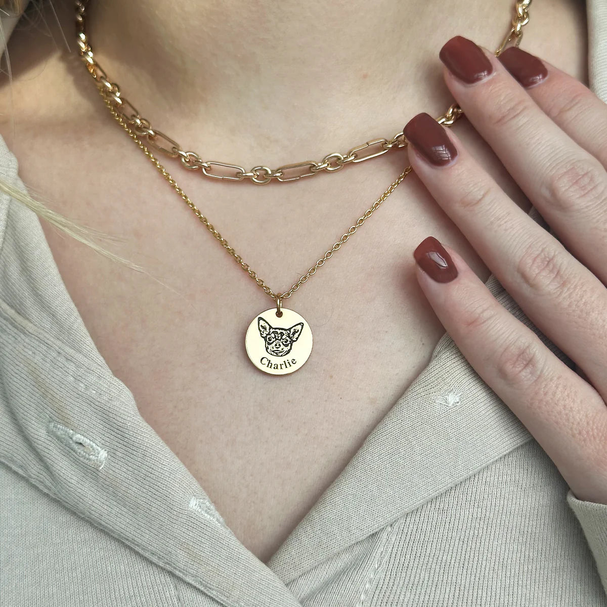 Pet Face Necklace